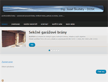 Tablet Screenshot of nasebrany.sk